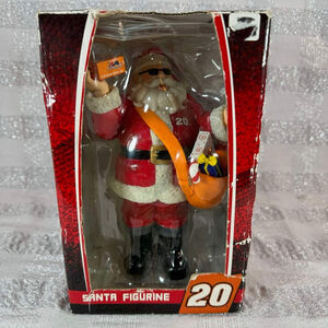 Tony Stewart #20 Santa Claus Figurine - NASCAR Collectible